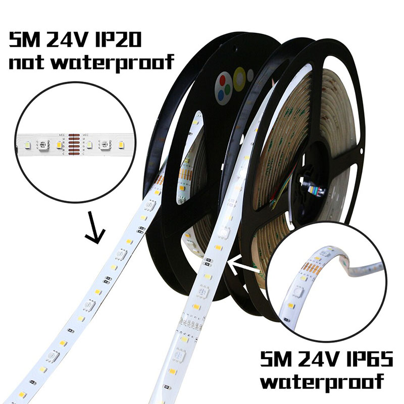 DC24V RGB+CCT ZigBee Smart Controller 16.4ft LED Strip Light Kit DC24V RGB+CCT ZigBee Smart Controller 16.4ft LED Strip Light Kit
